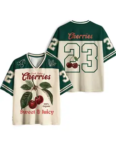 Vintage Cherry 1950s Mesh Jersey