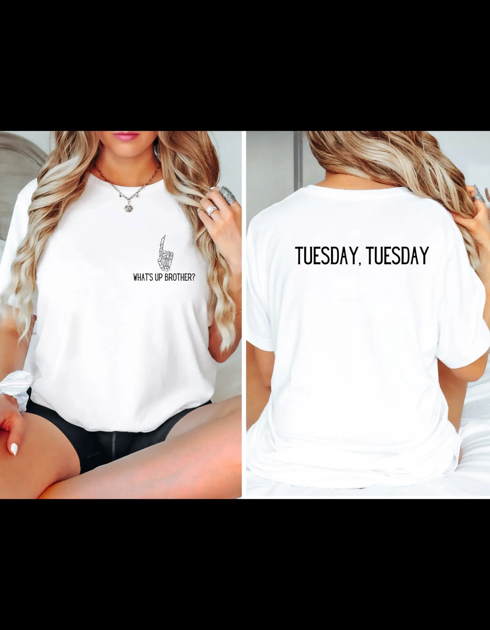 Personalized What's Up Brother? Shirt, Sup Brother Shirt, Tuesday Tshirt, Finger Up Shirt, TikTok sweatshirt, Gift for Mom, Gift for Dad, Gift for Her, Gift for Him