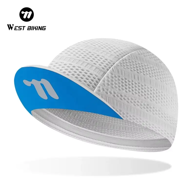 WEST BIKING Lightweight Outdoor Sports Hat Sun Protection Bike Hat Windproof Breathable Ice Silk Lining Sweat Blocking Sun