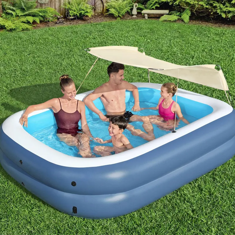 Swimming Pools For Kids And Adults, Inflatable Swimming Pool For Kids Large Family Size Blow Up Pool For Outdoor Water Fun Swimming Pools For Kids And Adults, Inflatable Swimming Pool For Kids Large Family Size Blow Up Pool For Outdoor Water Fun