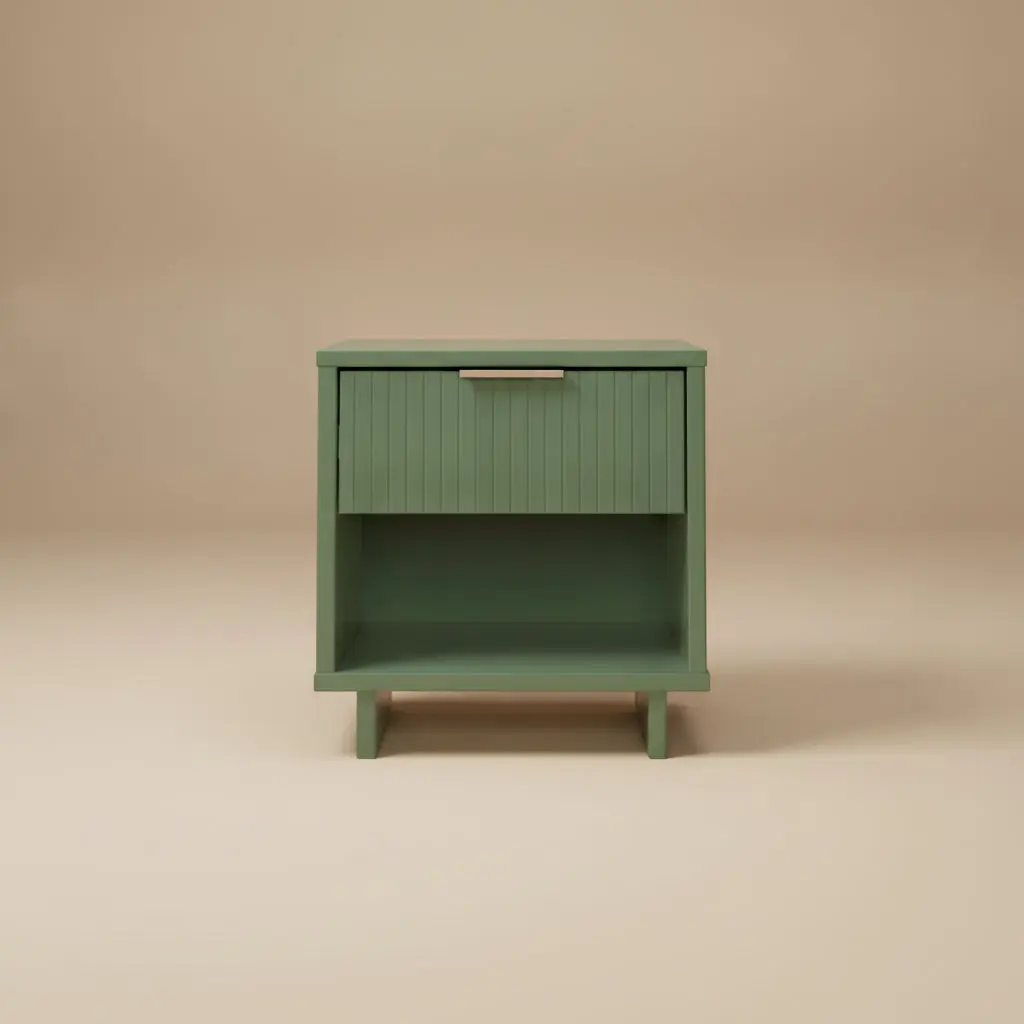 Granville 1.0 Modern Sage Green Nightstand