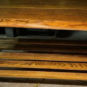 Custom Epoxy Table with Reclaimed Wood Top and Durable Legs for Modern Home Decor EcoFriendly Design Sustainable Furniture