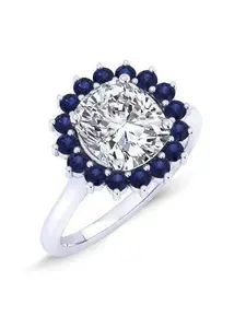 Dicentra - Cushion Moissanite Bridal Set