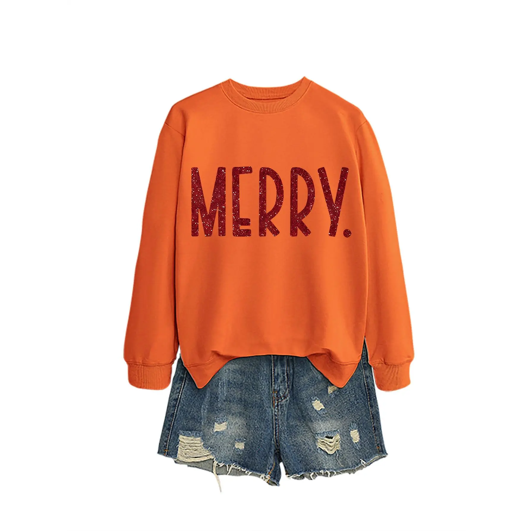 Orange hoodie (color picture)