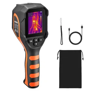 fathersdaygift VEVOR Thermal Camera, 320x 240 TISR Super Resolution, Thermal Imaging Camera with 2MP Visual Camera, 160x 120 IR Resolution, 25 HZ Refresh Rate, -4F to 1022F, 4 Image Modes 6 Color Palettes