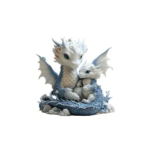 Gorgeous Acrylic Dragon Sculpture Ornaments: Acrylic Decorations For Tables, Offices, TV Cabinets, Tabletops - Chic And Mysterious Home Decoration
