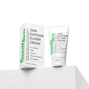 [Beauté Derm] Skin Exotoxin Elixier Cream - Contains Snow Lotus Exudate & Niacinamide for Repair & Even Skin Tone - 150ml Moisturizers Soothing Serum Firm & Lift Serum