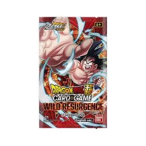 Wild Resurgence Booster Pack - Wild Resurgence BT21 Dragon Ball Card Game with Super Rare Cards and Special Card Features