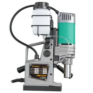 8840E Portable magnetic drilling rig for Steel Structure, Ship Bridge Railway Power Plant Construction, Industrial Processing Equipment Installation Outdoor High Altitude Work, Horizontal for Narrow Space Vertical for Deep Drilling
