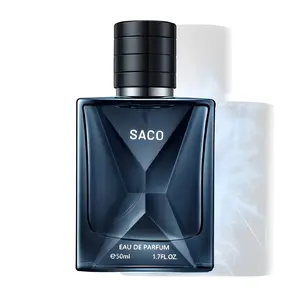 Men'S Cologne Blue - Long-Lasting Woody Fresh Scent, Floral & Citrus Notes, body spray, Perfect Release of Male Charm, Suitable for Various Occasions