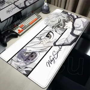 Blue Lock Rin Itoshi Mouse Pad, Anime XXL Gaming Desk Mat with Soft Rubber Base, Spill-Resistant Surface, Extended Keyboard Mousepad for Office Gamer Setup ideal gift