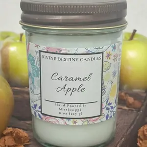 Caramel Apple 8 oz Candle