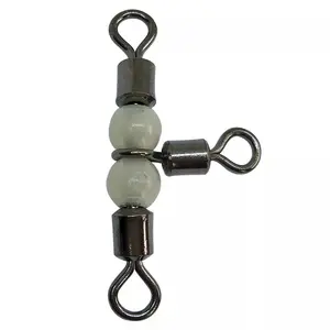No1 RTS 3-Way Rolling T-Swivel w/ Glow Beads