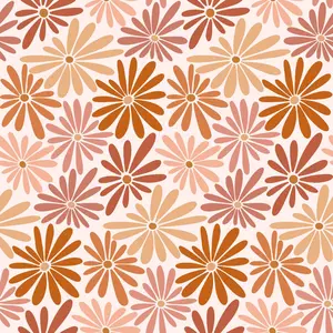 Retro Floral Pattern 4 Quilting Cotton Fabric