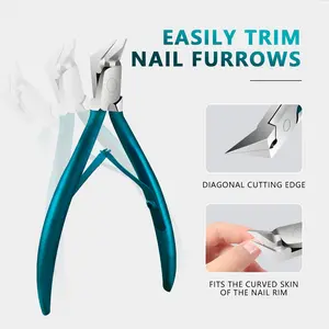 Precision Professional Nail Clipper, Ultra Sharp Stainless Steel Nail Clipper, Suitable for Thick Nails - Perfect for Home Nail Art And Pedicures, Classic Style, Precision Nail Trimming | Classic Nail Clipper | Stainless Steel Nail Clipper