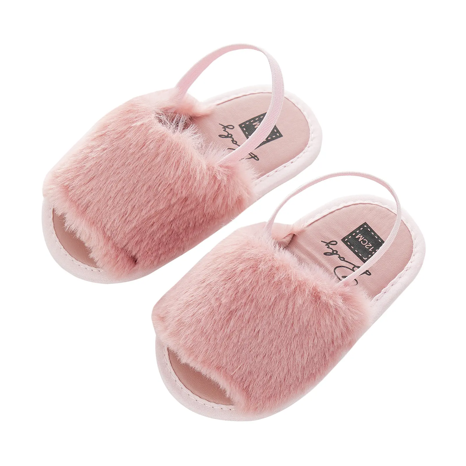 Infant Baby Girls Slippers Plush Anti-Slip Soft Sole Indoor Shoes Toddler Prewalker First Walkers Shoes