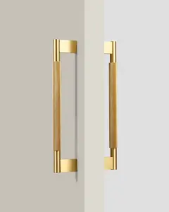 CHELSEA KNURLED APPLIANCE & DOOR PULL IN BRUSHED BRASS