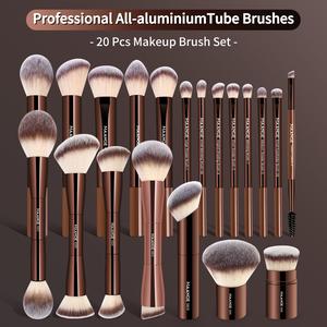 maange professional makeup brush set, 20pcs/set makeup blending brush with soft bristles & comfortable handle, multifunctional makeup tools for women & girls, makeup, cosmetics makeup tools, beauty concealer brush, makeup brushes set, makeup brushes kits