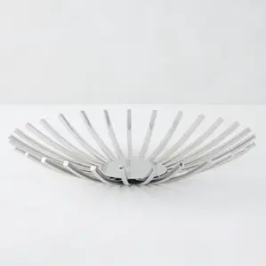 Z Gallerie Jupiter Modern Tableware Sets - Plate, Stainless Steel Dishwasher-Safe Bowl, Kitchen & Home Decor Accessories
