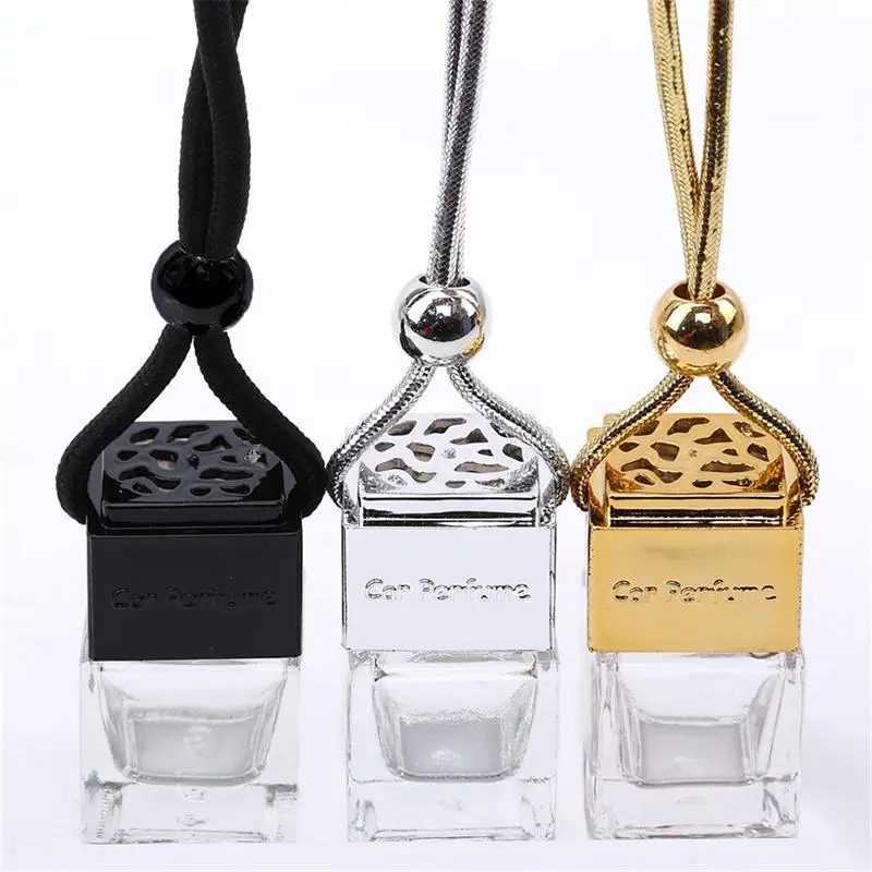 Car Hanging Perfume Empty Bottle Pendant Fragrance For Essential Oils Air Freshener Auto Ornament Car Accessories Interior