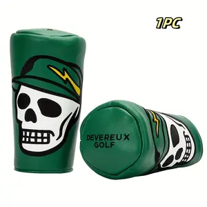 Lightning Skull Golf Protective Cover, Golf Accessories, Golf Supply, Waterproof & Durable Material, Best Protection for Golf Clubs, Available in 3 Colors