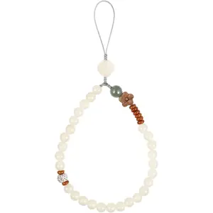 Phone Wrist Strap Buddha Beads Mobile Phone Strap Lanyard  Hanging Pendant Chinese Style Phone Wrist Rope (Random colors of )