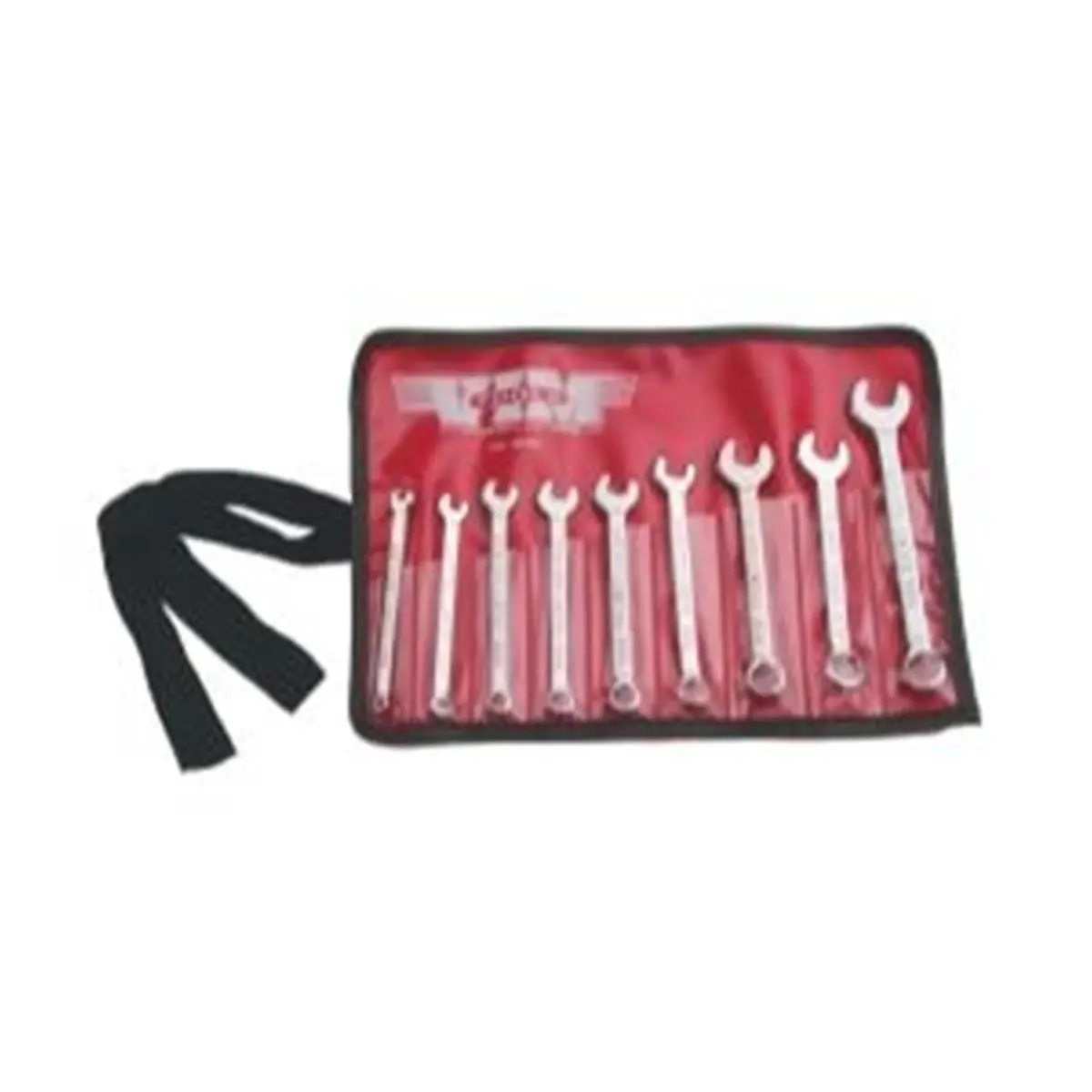 Vim VIMCW100 9-Piece Midget 6-Point Box Combination Wrench Set, Chrome Finish, Compact, Multi-Size