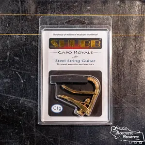Shubb C1g Standard Royale Gold Guitar Capo
