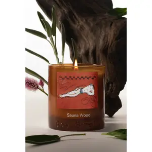 Sauna Wood Candle