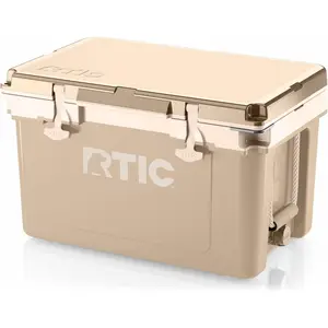 RTIC Ultra-Light 32 Quart Hard Cooler Insulated Portable Ice Chest Box for Drink, Beverage, Beach, Camping, Picnic, Fishing, Boat, Barbecue, 30% Lighter Than Rotomolded Coolers