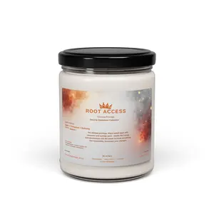 Root Access Candle - Apple, Cinnamon Nutmeg Scented Soy Candle for System Administrators Security Professionals | Hand-Poured 9oz