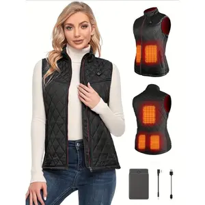 Gifts Mom, Wife Or, Heated Vest Women With Battery Pack Rechargeable Heated Coat