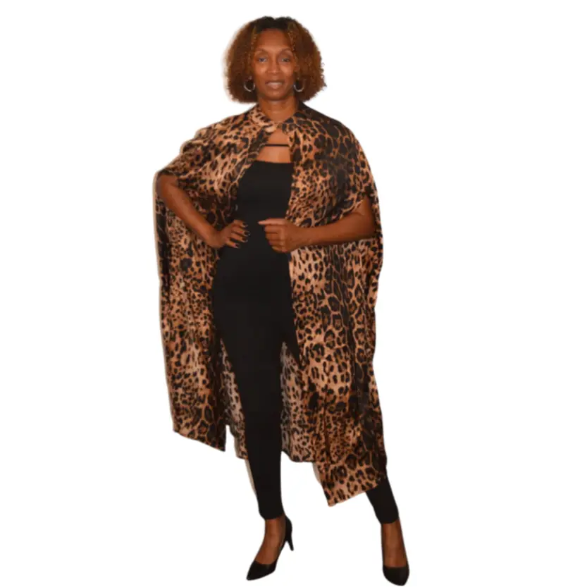 Leopard Print Cardigan