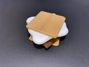 S’mores fidget slider updated | edc fidget toy | tactile satisfying pocket gadget | stress relief desk toy