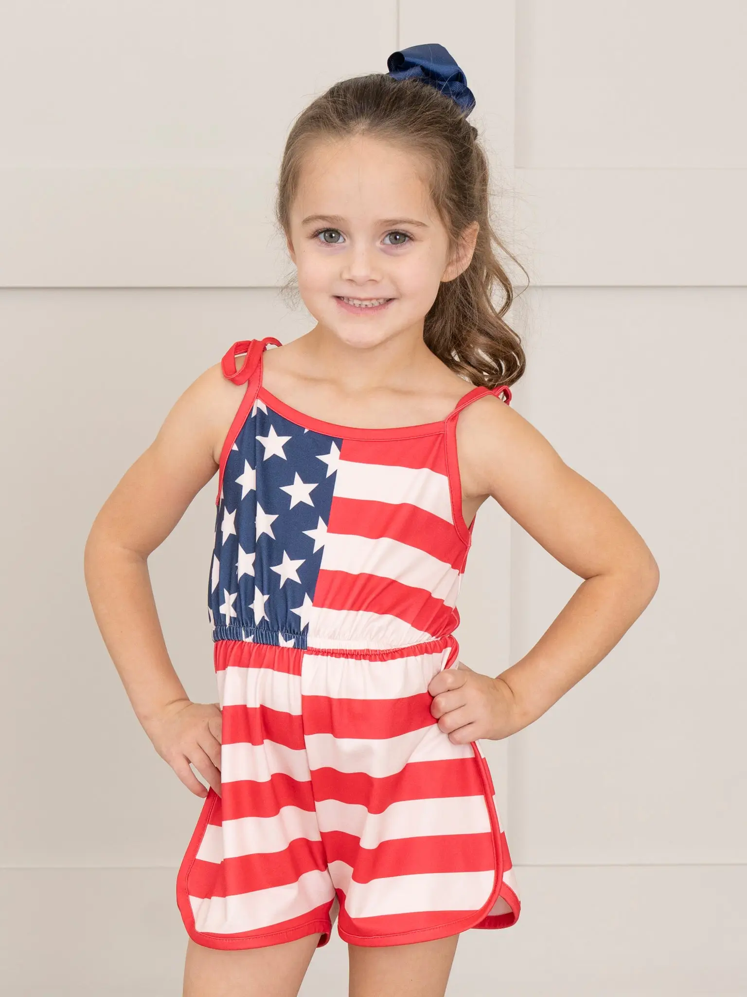 American Flag Romper