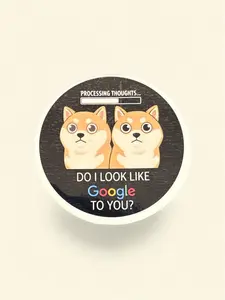 Processing Thoughts Do I Look Like Google? Sticker | Funny Sarcastic Decal | Attitude Laptop Sticker
