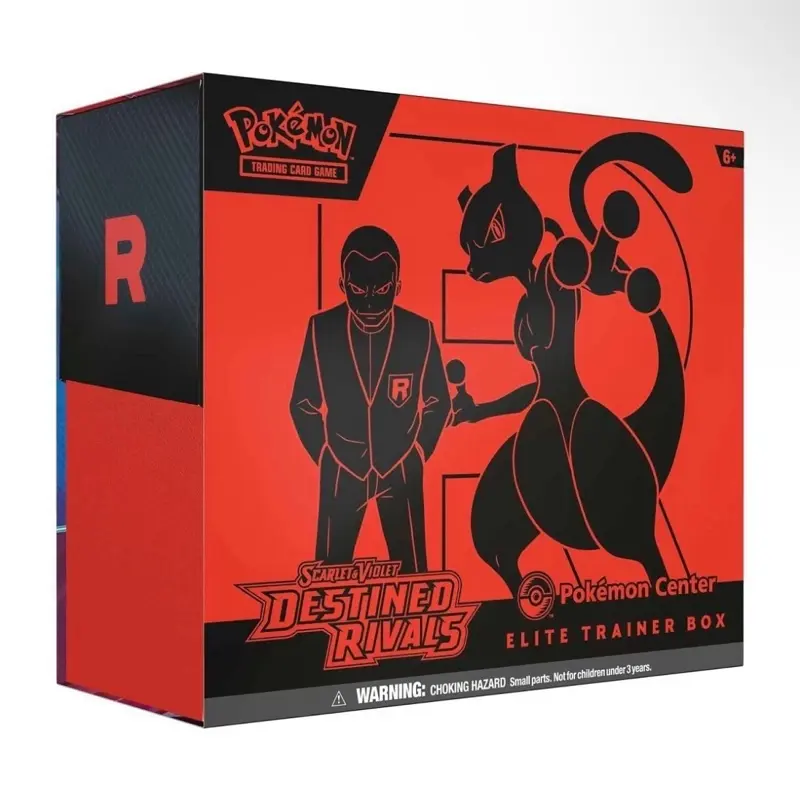 Pokemon Destined Rivals ETB POKEMON CENTER - Sealed