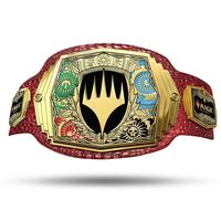 Alligator Skin Leather / Gold Metal