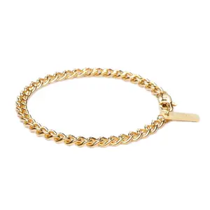 AWY - Always With You G Plated Stainless Steel Couple Bracelet