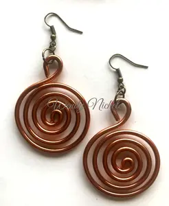 Copper Desiree Earrings - Fashion Accessory