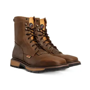 Buffalo 8" Brown, 5050, Double Density, Lace Up Work Boot Buffalo 8" Brown, 5050, Double Density, Lace Up Work Boot