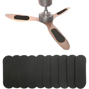 10 Pack Ceiling Fan Filters, Activated Coconut Charcoal Fan  Air Purifier Pads, Holds Dust/Pollen/Pet Dander, Universal Ceiling Fans Air Filters-Improves Indoor Air Quality (10 Pcs)