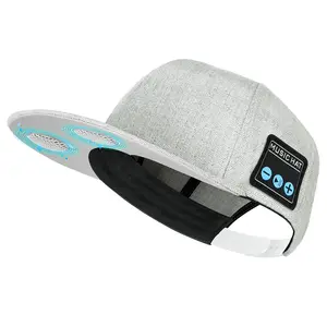 Wireless Bluetooth sports baseball cap and headphones, breathable and sweat-proof adjustable headband music cap, high-definition microphone for hands-free calling, removable and washable sun-protective mesh fabric.