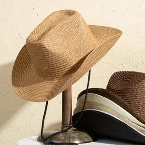 Large Size 56-60cm New Natural Panama Straw Hat Summer fashion Men Women Wide Brim Beach UV Protection Fedora Bohemia Sun Hat