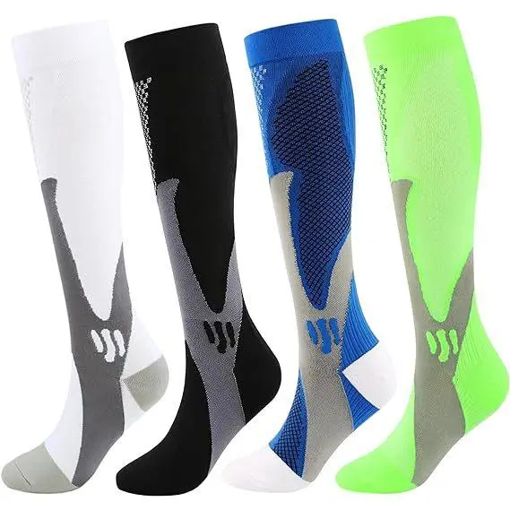 Magic Socks 4 pairs (Black, White, Blue,