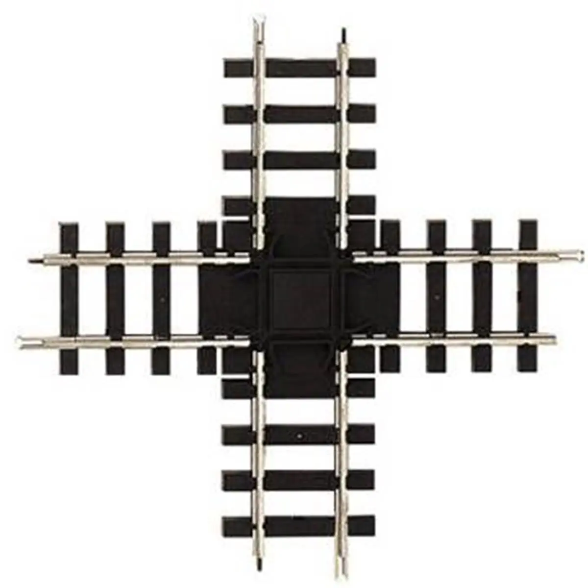 Bachmann Williams G 90-Degree Crossing, Easy-to-Assemble Large Scale Locomotive Accessory with Hidden Locking for Indoor Track, Flexible, Four Half-Sections Of Straight Track