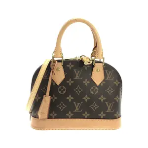 Pre-owned Louis Vuitton Canvas Shoulder Bags Alma BB Monogram Bag