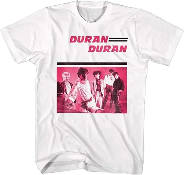 American Classics Duran Duran 80s Music Band Image Adult Short Sleeve T-Shirt Graphic Tee