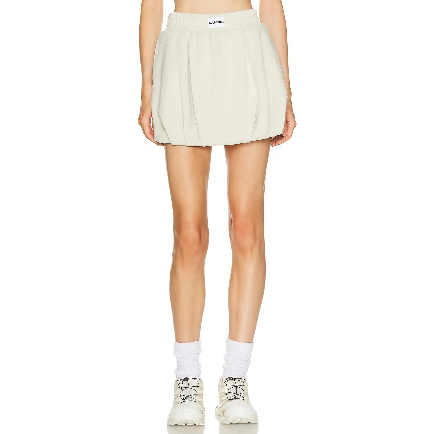 Gold Hinge Luxesoft Bubble Skirt in Natural Gold Hinge Luxesoft Bubble Skirt in Natural
