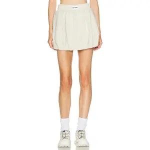 Gold Hinge Luxesoft Bubble Skirt in Natural